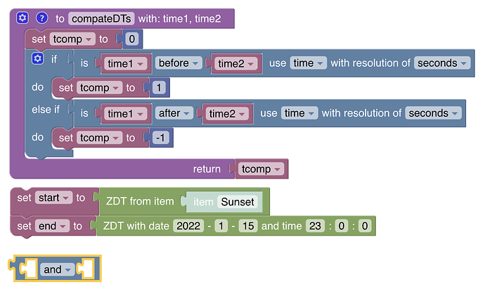 add compound and condition as last statement